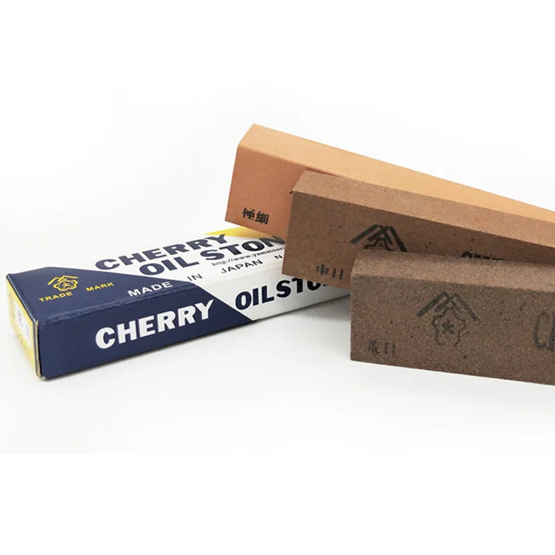 CHERRY oilstone sharpening stone