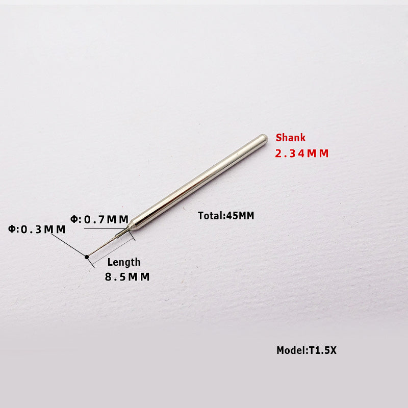 KENI Long Shank Diamond Taper Points Φ3.0 & 2.34mm Shank 10pcs