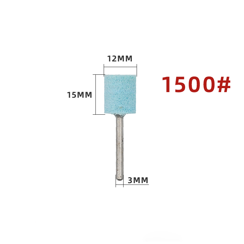 KENI Nylon Fiber Grinding Polishing Head Mounted Points For Deburring Stainless Steel, Furniture, Ceramics and Marble 3.0mm Shank 5pcs