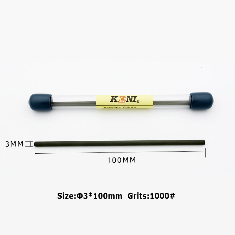 KENI Resin Bonded Diamond Stones 3*6*100, Ø3*100mm