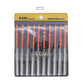 KENI Diamond Needle Files Set 120 Grit 10pcs