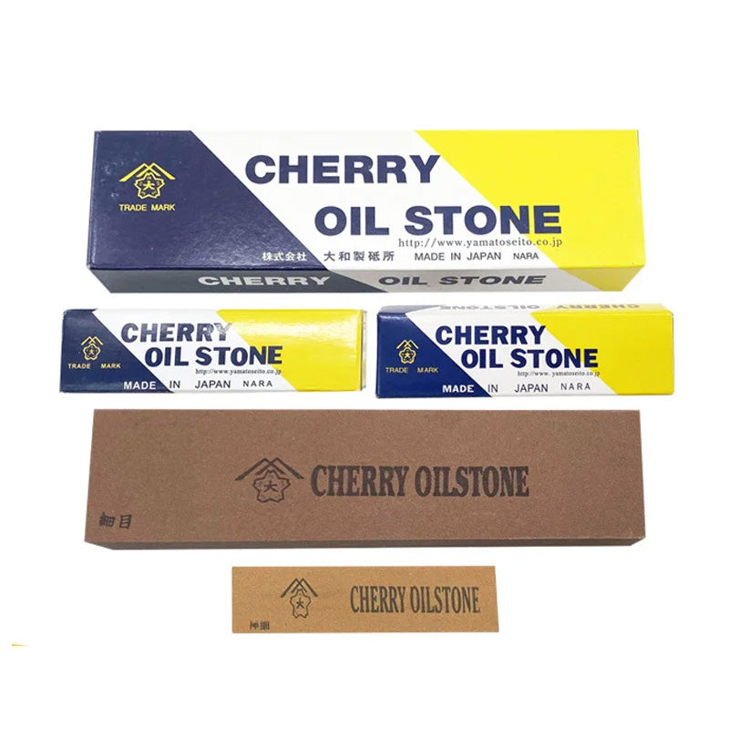 CHERRY oilstone sharpening stone
