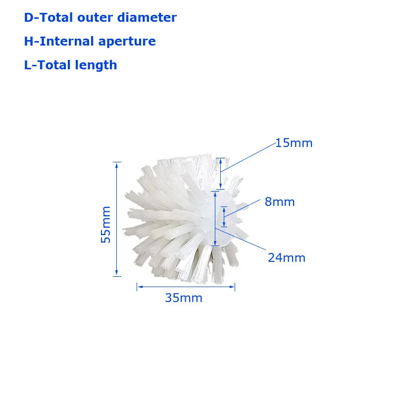 Industrial Cylinder Nylon Brush Roller for Deburring Dust Removal