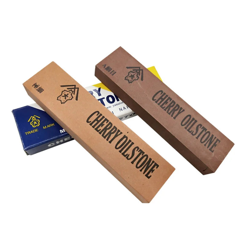 CHERRY oilstone sharpening stone