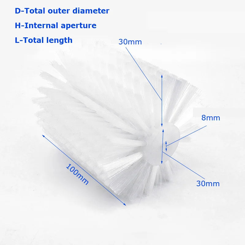 Industrial Cylinder Nylon Brush Roller for Deburring Dust Removal