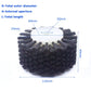 Industrial Cylinder Nylon Brush Roller for Deburring Dust Removal