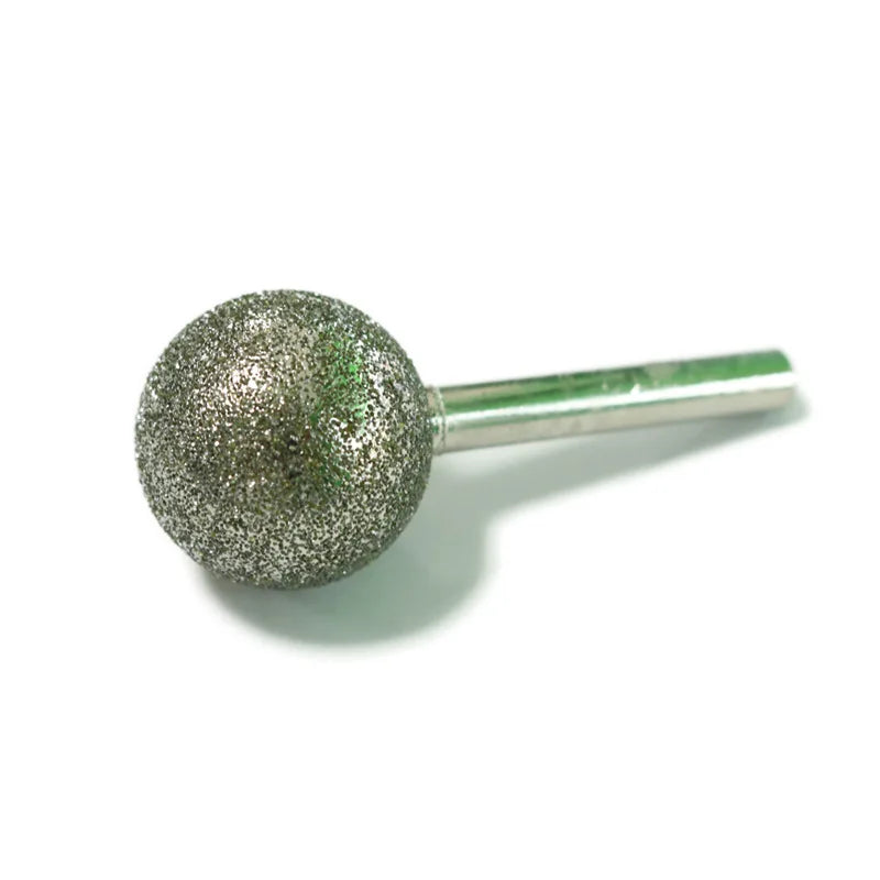 3pcs Spherical Diamond Grinding Head Dia14-30mm