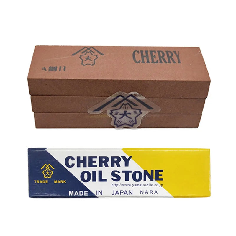 CHERRY oilstone sharpening stone
