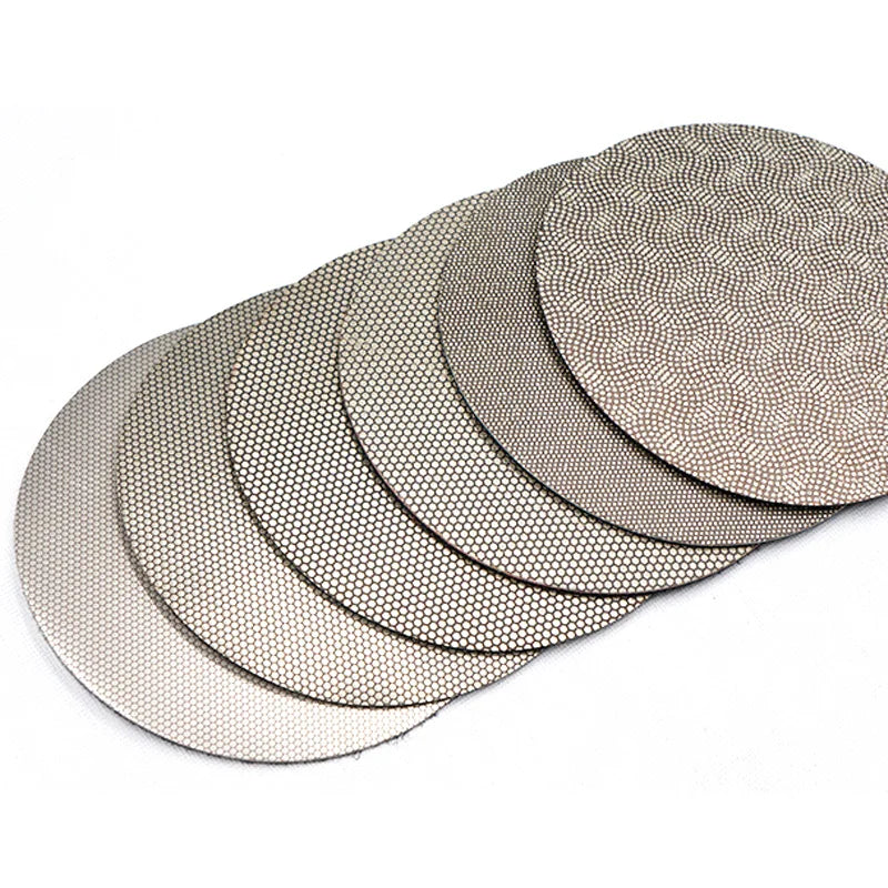 Dia50/75/100/125/175mm Electroplating Flocking Diamond Sandpaper Abrasive Disc