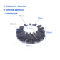 Industrial Cylinder Nylon Brush Roller for Deburring Dust Removal