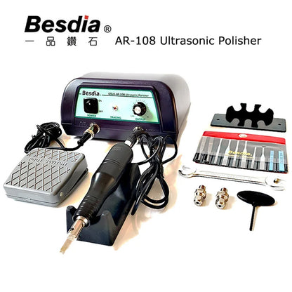 Besdia AR-108 Ultrasonic Polisher Single Function Practical Type Electric Ultrasonic Grinder Mold Die Polishing Grinder Handheld