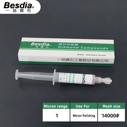 1pcs Besdia Diamond Compound Paste Polishing Lapping Paste Grades