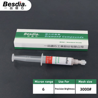 1pcs Besdia Diamond Compound Paste Polishing Lapping Paste Grades