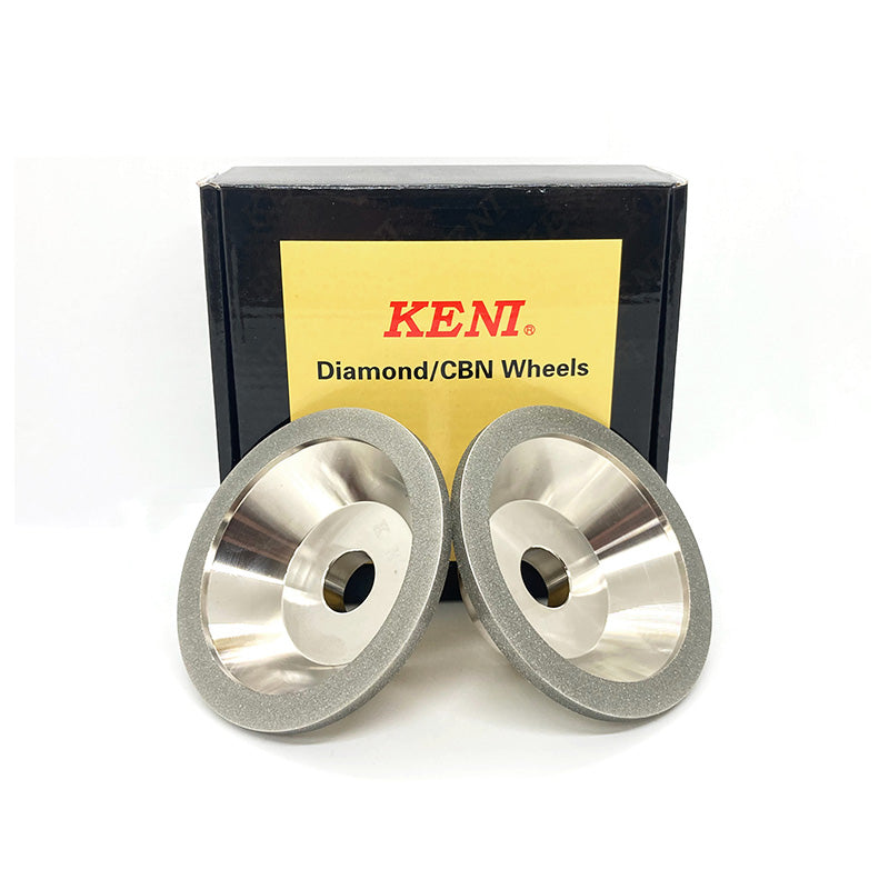 KENI Cup Diamond Grinding Wheel for Alloy Blade Tungsten Diameter 100mm